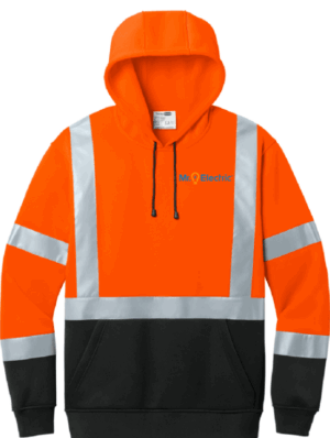 CornerStone ANSI 107 Class 3 Heavy-Duty Fleece Pullover Hoodie - CSF301  - Mr Electric