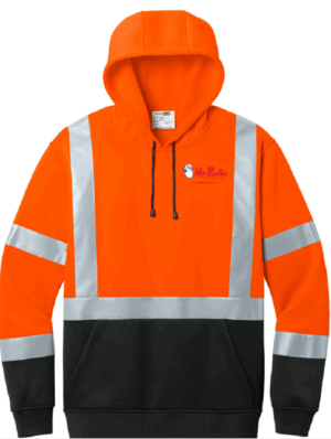 CornerStone ANSI 107 Class 3 Heavy-Duty Fleece Pullover Hoodie - CSF301 - Mr Rooter