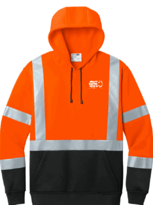 CornerStone ANSI 107 Class 3 Heavy-Duty Fleece Pullover Hoodie - CSF301  - Quality Electric Motor
