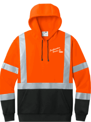 CornerStone ANSI 107 Class 3 Heavy-Duty Fleece Pullover Hoodie - CSF301  - Southwestern Electrical