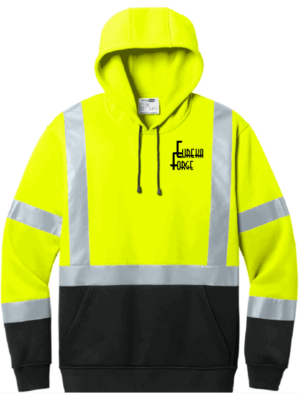 CornerStone ANSI 107 Class 3 Heavy-Duty Fleece Pullover Hoodie - CSF301 - Eureka Forge