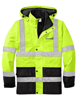 CornerStone - ANSI 107 Class 3 Waterproof Parka - CSJ24 - Innovet Electric