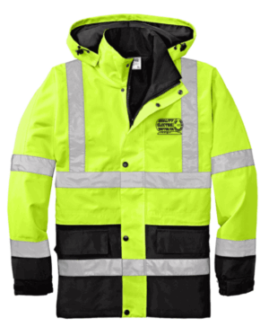 CornerStone - ANSI 107 Class 3 Waterproof Parka - CSJ24  - Quality Electric Motor