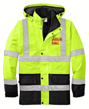 CornerStone - ANSI 107 Class 3 Waterproof Parka - CSJ24 - Eureka Forge