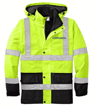 CornerStone - ANSI 107 Class 3 Waterproof Parka - CSJ24 - Ferguson
