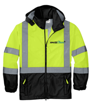 CornerStone - ANSI 107 Class 3 Safety Windbreaker - CSJ25 - Amaze Clean