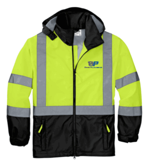 CornerStone - ANSI 107 Class 3 Safety Windbreaker - CSJ25 -Beis Plumbing