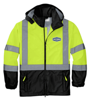 CornerStone - ANSI 107 Class 3 Safety Windbreaker - CSJ25 -Linek Plumbing