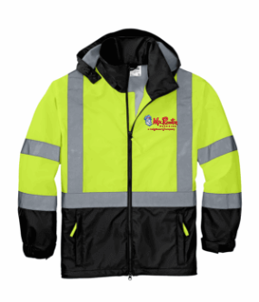 CornerStone - ANSI 107 Class 3 Safety Windbreaker - CSJ25 - Mr Rooter