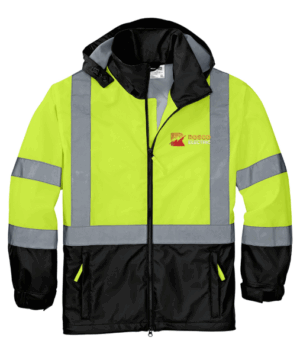 CornerStone - ANSI 107 Class 3 Safety Windbreaker - CSJ25 - Rosco