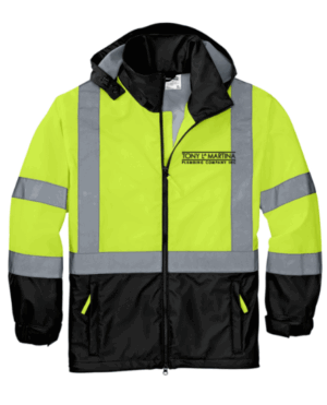 CornerStone - ANSI 107 Class 3 Safety Windbreaker - CSJ25 - Tony LaMartina Plumbing