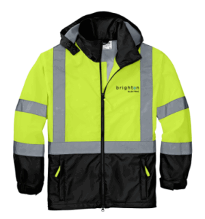 CornerStone - ANSI 107 Class 3 Safety Windbreaker - CSJ25 - Brighton Electric