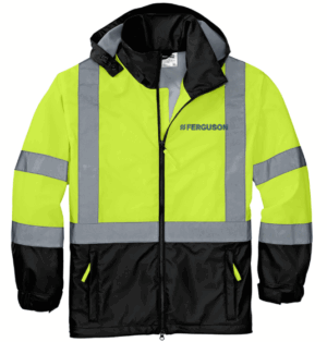 CornerStone - ANSI 107 Class 3 Safety Windbreaker - CSJ25 - Ferguson