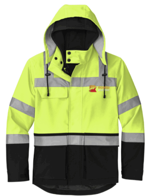 CornerStone ANSI 107 Class 3 Waterproof Ripstop 3-In-1 Parka - CSJ502 - Rosco