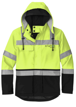 CornerStone ANSI 107 Class 3 Waterproof Ripstop 3-In-1 Parka - CSJ502 - Brighton Electric