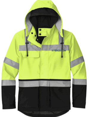 CornerStone ANSI 107 Class 3 Waterproof Ripstop 3-In-1 Parka - CSJ502 - Ferguson