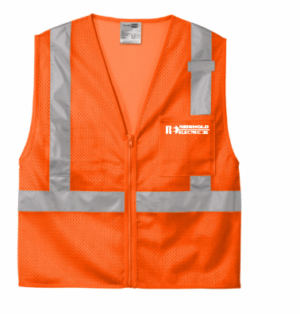 CornerStone ANSI 107 Class 2 Mesh Zippered Vest - CSV102 - Reinhold