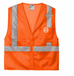 CornerStone ANSI 107 Class 2 Mesh Zippered Vest - CSV102 - GMP Plumbing