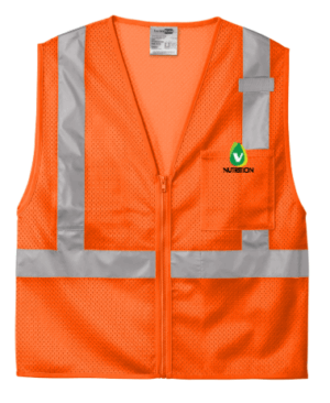CornerStone ANSI 107 Class 2 Mesh Zippered Vest - CSV102 - IV Nutrition