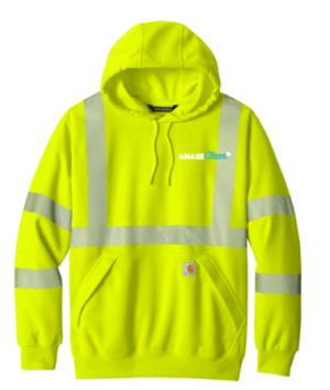 Carhartt ANSI 107 Class 3 Hooded Sweatshirt CT104987 - Amaze Clean