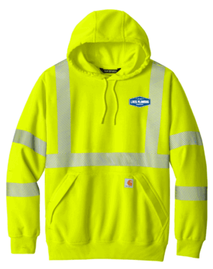 Carhartt ANSI 107 Class 3 Hooded Sweatshirt CT104987 -Linek Plumbing