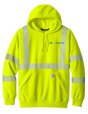 Carhartt ANSI 107 Class 3 Hooded Sweatshirt CT104987  - Mr Electric