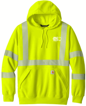 Carhartt ANSI 107 Class 3 Hooded Sweatshirt CT104987  - Quality Electric Motor
