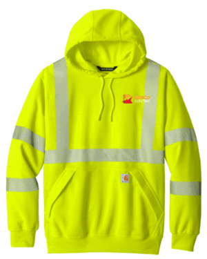 Carhartt ANSI 107 Class 3 Hooded Sweatshirt CT104987 - Rosco
