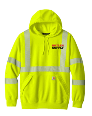 Carhartt ANSI 107 Class 3 Hooded Sweatshirt CT104987  - Butler Supply
