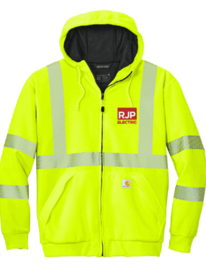 Carhartt ANSI 107 Class 3 Lined Full-Zip Sweatshirt - CT104988  - RJP