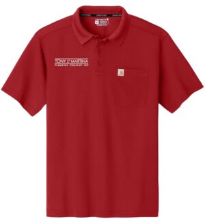 Carhartt Force Snag-Resistant Pocket Polo - CT106880 - Tony LaMartina Plumbing