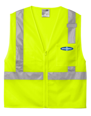 CornerStone ANSI 107 Class 2 Mesh Zippered Vest - CSV102 - Midland Optical