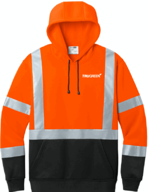 CornerStone ANSI 107 Class 3 Heavy-Duty Fleece Pullover Hoodie - CSF301 - TruGreen