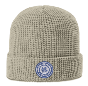 WAFFLE KNIT BEANIE WITH CUFF - 146 - Maplewood Plumbing