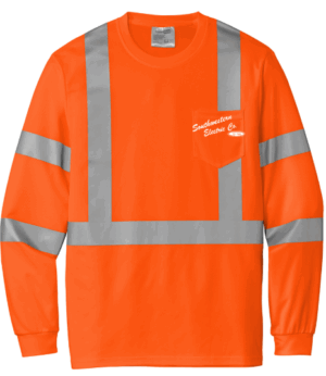 CornerStone  ANSI 107 Class 3 Mesh Long Sleeve Tee - CS203  - Southwestern Electrical
