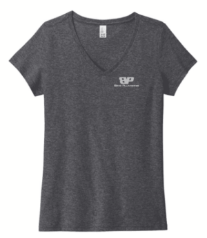 District Women's The Concert Tee V-Neck - DT5002 -Beis Plumbing