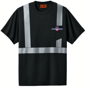 CornerStone Enhanced Visibility Segmented Tape Tee - CS206 - American Boiler
