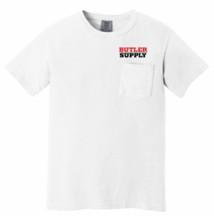 COMFORT COLORS  Heavyweight Ring Spun Pocket Tee - 6030  - Butler Supply