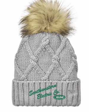 New Era Faux Fur Pom Beanie - NE911  - Southwestern Electrical
