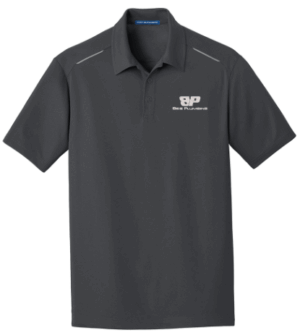 Port Authority Pinpoint Mesh Polo - K580 -Beis Plumbing