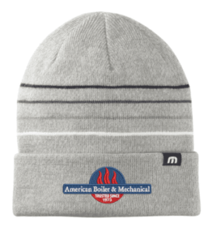 TravisMathew Striped Cuffed Beanie - TM1MY393 - American Boiler
