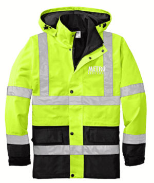 CornerStone - ANSI 107 Class 3 Waterproof Parka - CSJ24  - Metro Electric