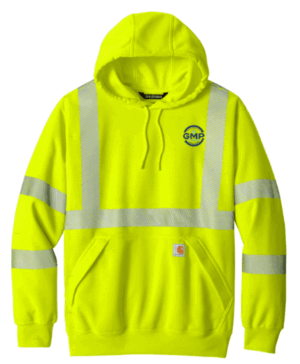 Carhartt ANSI 107 Class 3 Hooded Sweatshirt CT104987 - GMP Plumbing