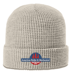 WAFFLE KNIT BEANIE WITH CUFF - 146 - American Boiler