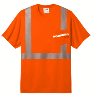 CornerStone ANSI 107 Class 2 Segmented Tape Tee CS204  -  Woodard