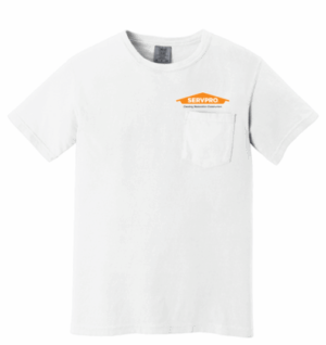 COMFORT COLORS  Heavyweight Ring Spun Pocket Tee - 6030  - ServPro