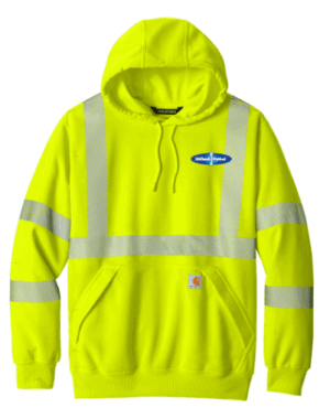 Carhartt ANSI 107 Class 3 Hooded Sweatshirt CT104987 - Midland Optical