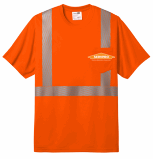 CornerStone ANSI 107 Class 2 Segmented Tape Tee CS204  - ServPro