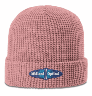 WAFFLE KNIT BEANIE WITH CUFF - 146 - Midland Optical