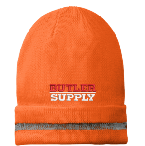 Enhanced Visibility Beanie with Reflective Stripe - CS800  - Butler Supply